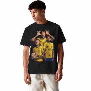 Craque Camisa 10 Selecao | Camiseta Oversized Collage DTF