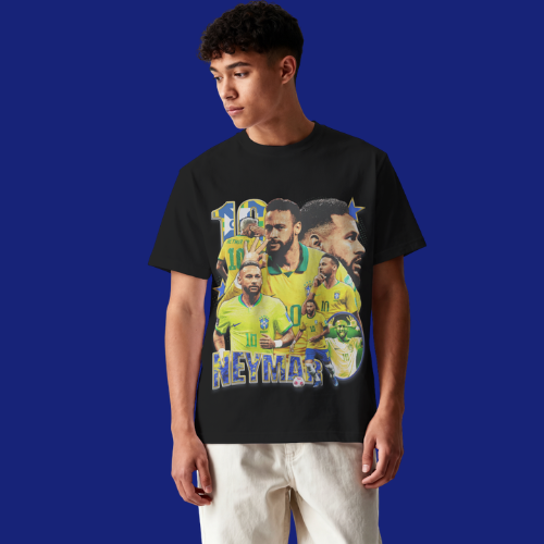 Camiseta Oversized Craque Camisa 10 Seleção Brasileira | DTF Premium - Imagem 4